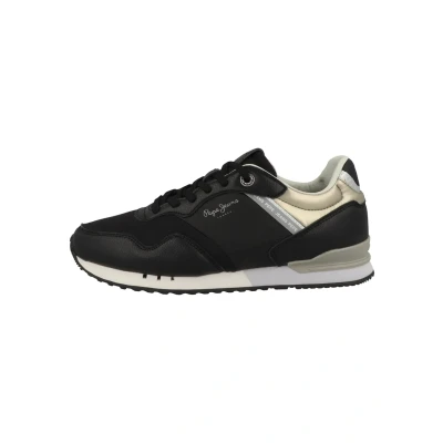 Abbildung von Pepe Jeans London Snake W Sneaker low, Damen, Größe: 36, Black Kunststoff