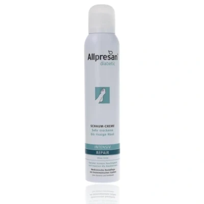 Abbildung von Allpresan diabetic INTENSIV + REPAIR Schaum Creme ohne Urea 200 ml