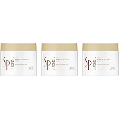 Abbildung von Wella SP Luxe Oil Keratin Restore Mask 3x400 ml