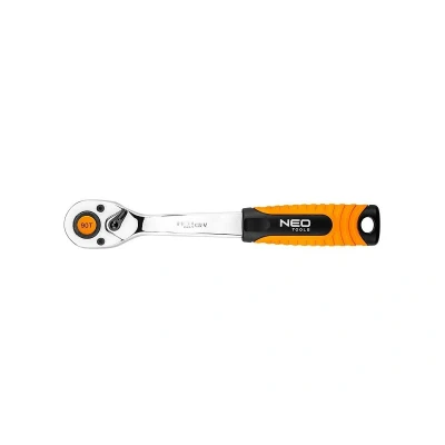 Abbildung von NEO TOOLS 08 533 Umschaltknarre 90 200 Chrom Vanadium Stahl, Molybdänstahl