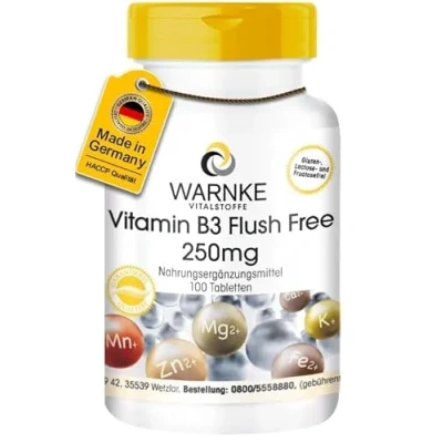Abbildung von Vitamin B3 Flush Free 250 mg Tabletten 100 St
