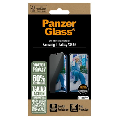 Abbildung von PanzerGlass Privacy Screen Protector Galaxy A36 5G Ultra