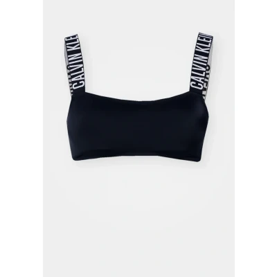 Abbildung von Calvin Klein Swimwear Bandeau Bikinitop, Damen, Größe: XS, Black
