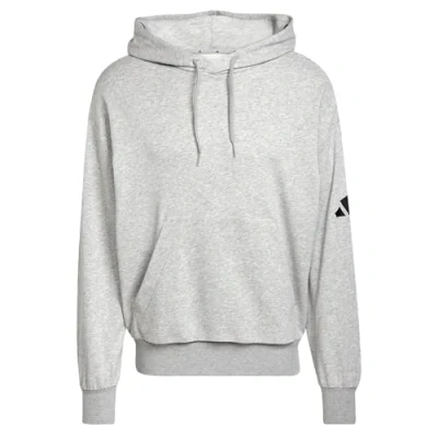 Abbildung von adidas Sportswear Essentials LOSE FIT Three BAR Kapuzenpullover Medium grey heather black, Herren, Größe: Small, black