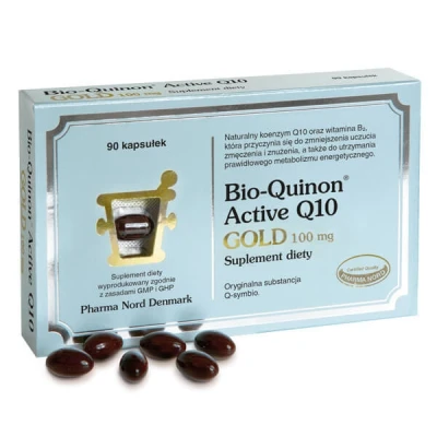 Abbildung von Pharma Nord Bio Chinon Q10 Gold Kapseln 100 mg Coenzym &amp; Vitamin B2 hohe Bioverfügbarkeit 90 Stück