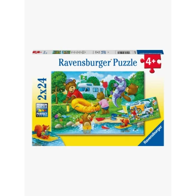 Abbildung von Ravensburger Puzzle Camping 2x24 Teile