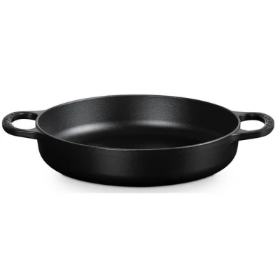 Abbildung von Le Creuset Servierpfanne Signature schwarz matt 28,7cm