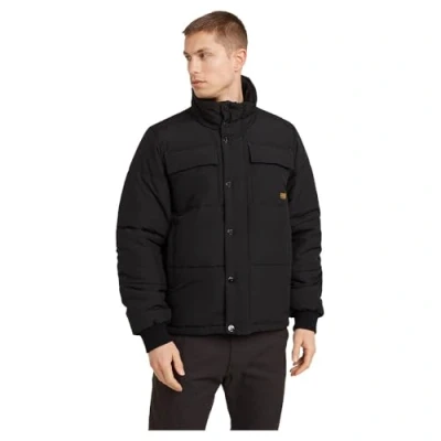 Abbildung von G STAR 4 Pocket Quilted Winterjacke, Herren, Größe: Small, Dk black