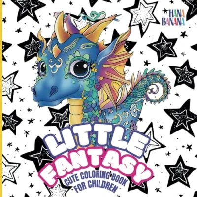 Abbildung von Little Fantasy: Cute Coloring Book for Children (Cute Books Children)