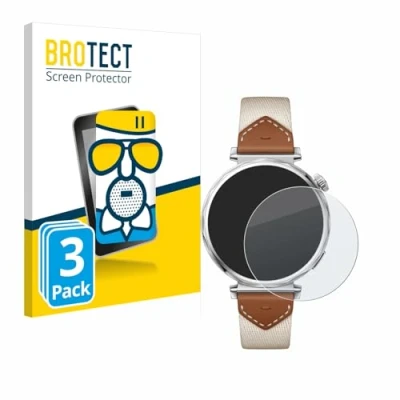 Abbildung von BROTECT Entspiegelungs Schutzglas für Huawei Watch GT 5 (41 mm) (3 Stück) Schutz Folie Panzerfolie Glas Matt [Extrem Kratzfest 9H, Anti Reflex]