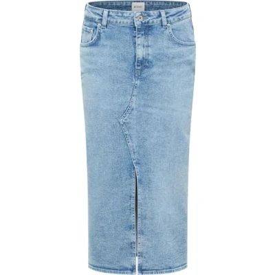 Abbildung von Mustang Style Eureka Bleistiftrock, Damen, Größe: 32, Blau