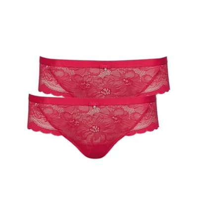 Abbildung von Lisca Bikinislip 2er Pack Damen Brazilian Slip Evelyn (Spar Set, 2 St) Zwickel
