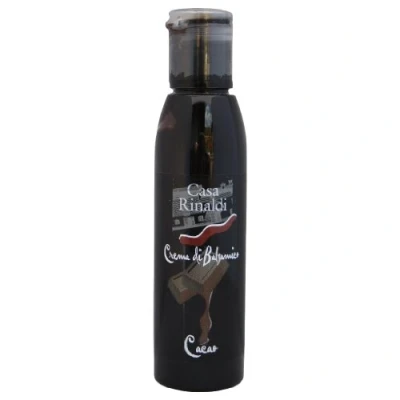 Abbildung von Casa Rinaldi Creme mit Balsamico di Modena IGP, Geschmacklich Kakao aromatisiert, Süßer Geschmack, 150 ml Flasche