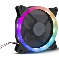 Abbildung von INTER TECH ARGUS RS 051 RGB CARCASA DEL ORDENADOR VENTILADOR 12 CM NEGRO, Schwarz