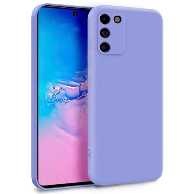 Abbildung von MyGadget Hülle für Samsung Galaxy S10 Lite Zweilagige Handyhülle mit Kameraschutz Cover Innenfutter &amp; Silikon außen Flieder