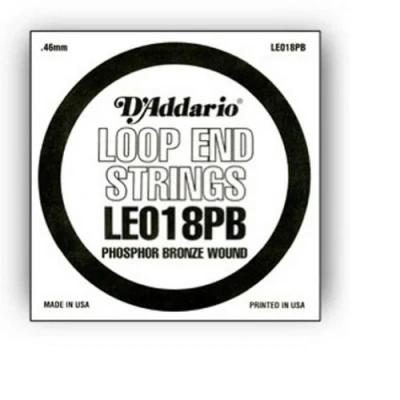Abbildung von D&#039;Addario LE018PB Phosphor Bronze, Einzelsaite, 0,018