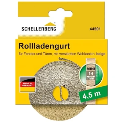 Abbildung von SCHELLENBERG Rollladengurt &quot;Mini 14 mm, 4,5 m Länge&quot;