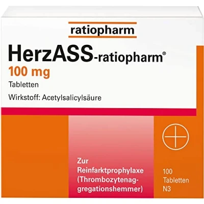 Abbildung von HerzASS ratiopharm 100 mg St