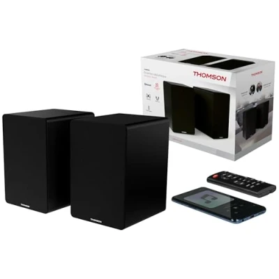 Abbildung von Set mit zwei Lautsprechern THOMSON WS400DUO 2 x 7,5 W Schwarz