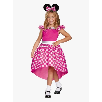 Abbildung von Disney Minnie Maus Prinzessinnenkostüm Klassische, Rosa, 4 6 Jahre