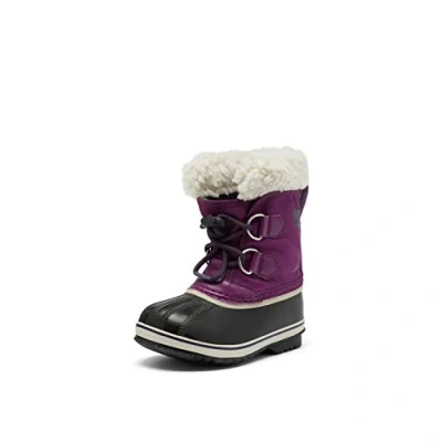 Abbildung von Sorel KIDS YOOT PAC NYLON WATERPROOF Schneestiefel für Unisex Baby, Lila (Wild Iris x Dark Plum) Children, 30 EU