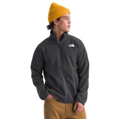 Abbildung von The North Face Glacier Heavyweight FULL ZIP Fleecejacke, Herren, Größe: Small, Asphalt grey