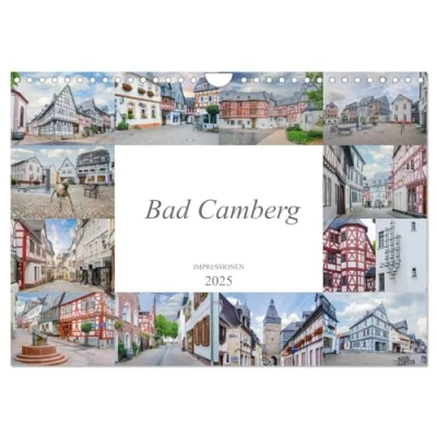 Abbildung von Bad Camberg Impressionen (Wandkalender 2025 DIN A4 quer), CALVENDO Monatskalender