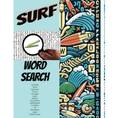 Abbildung von Surf Spot Word Search: A Global Search Adventure
