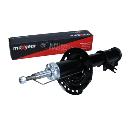 Abbildung von MAXGEAR 11 0993 Stoßdämpfer Vorderachse links Gasdruck Zweirohr Federbein oben Stift HYUNDAI: i20 I Schrägheck