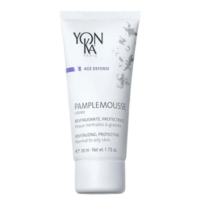 Abbildung von Pamplemousse Tagescreme Yonka 50ml Vitamin C, ätherische Öle Für normale bis ölige Haut Revitalisierend, gegen fahlen Teint Dermatologisch bestätigt, 98% natürliche Inhaltsstoffe