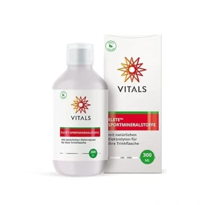 Abbildung von Vitals ELETE Sportmineralien Konzentrat, 300ml Natürliche Elektrolyte, Zuckerfrei, Kalorienfrei, Ohne Künstliche Zusätze