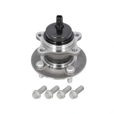 Abbildung von MEYLE 30 14 752 0016 Radnabe 4 100 mit integriertem ABS Sensor, Radlager Anbaumaterial Hinterachse