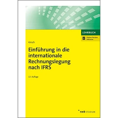Abbildung von Einführung in die internationale Rechnungslegung nach IFRS (NWB Studium Betriebswirtschaft)