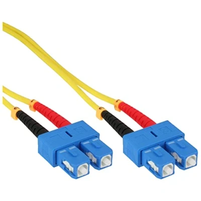 Abbildung von InLine 82925C LWL Duplex Kabel, SC/SC, 9/125µm, OS2, 0.5m