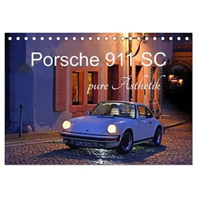 Abbildung von Porsche 911 SC pure Ästhetik (Tischkalender 2025 DIN A5 quer), CALVENDO Monatskalender