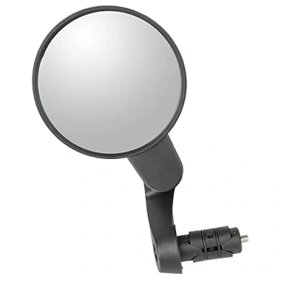Abbildung von M Wave Unisex Erwachsene Spy Space In L Fahrradspiegel, Schwarz, Ø 80 mm