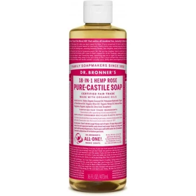 Abbildung von Dr. Bronner&#039;s Gel Rose 18 in 1 Pure Castile Soap