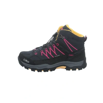 Abbildung von CMP Unisex Kinder Kids Rigel Mid Shoe Wp Trekking Wanderschuhe, Antracite Bouganville, 40 EU