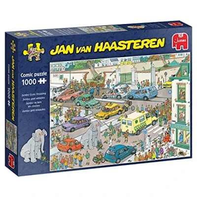 Abbildung von Jumbo JVH GAAT Winkelen Puzzle für Kinder, Größe: One Size, Multicoloured