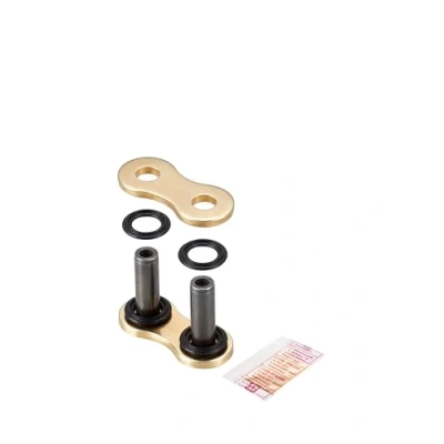 Abbildung von Kettenschloss DID Nietschloss ZJ gold/schwarz für Kette 520VX3 5/8 x 1/4 10,16