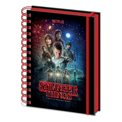Abbildung von Pyramid International Stranger Things One Sheet A5 Wiro Notebook