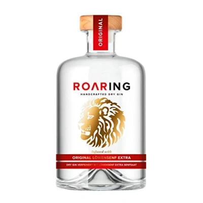Abbildung von LÖWENSENF Roaring Gin, 500ml, Glasflasche, Handcrafted Dry Gin