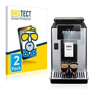 Abbildung von BROTECT Entspiegelungs Schutzfolie für DeLonghi PrimaDonna Soul ECAM610.74.MB (2 Stück) Matte Displayschutz Folie, Anti Reflex, Fingerprint