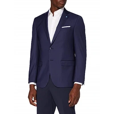 Abbildung von Pierre Cardin GRANT3R Anzugsakko, Herren, Größe: 29, Blau
