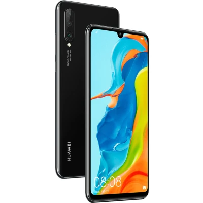 Abbildung von Huawei P30 Lite New Edition 256GB Handy, schwarz, Midnight Black, Android 9.0