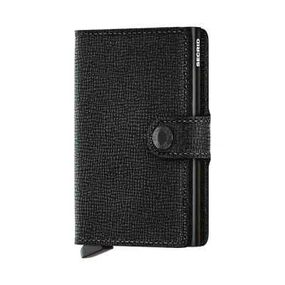 Abbildung von Secrid Miniwallet Portemonnaie black crisple