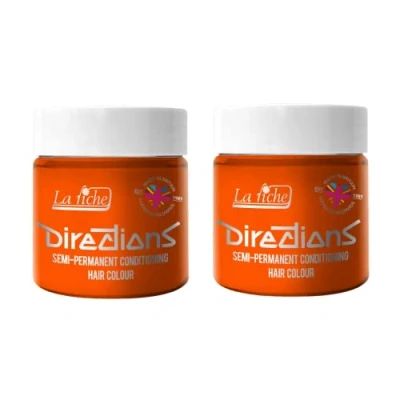 Abbildung von La Riche Directions Semipermanente Haarfarbe 100 ml Dose 2er Pack (Fluorescent Orange)