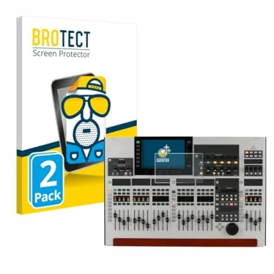 Abbildung von BROTECT Entspiegelungs Schutzfolie für Behringer Wing (2 Stück) Matte Displayschutz Folie, Anti Reflex, Fingerprint