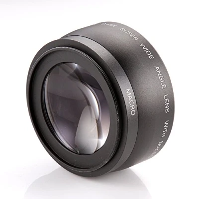 Abbildung von FOTGA 43mm 0.45x Weitwinkel + Macro Conversion Lens Fuer alle Kameras und Camcorder mit Groe?e Objektiv Filtergewinde