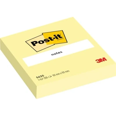Abbildung von Post it 5635G Haftnotiz XL Notes, 100 x mm, 200 Blatt, gelb